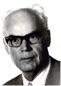 Portraitfoto von Landrat Paul Schütz, Landrat von 1946 bis 1961